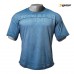 Gasp HL Yoke Tee - Ocean Blue